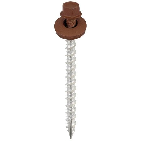 Acorn International #12 Hex Head Cap Screw, Dacrotized 3 in L SW-MW123BN250